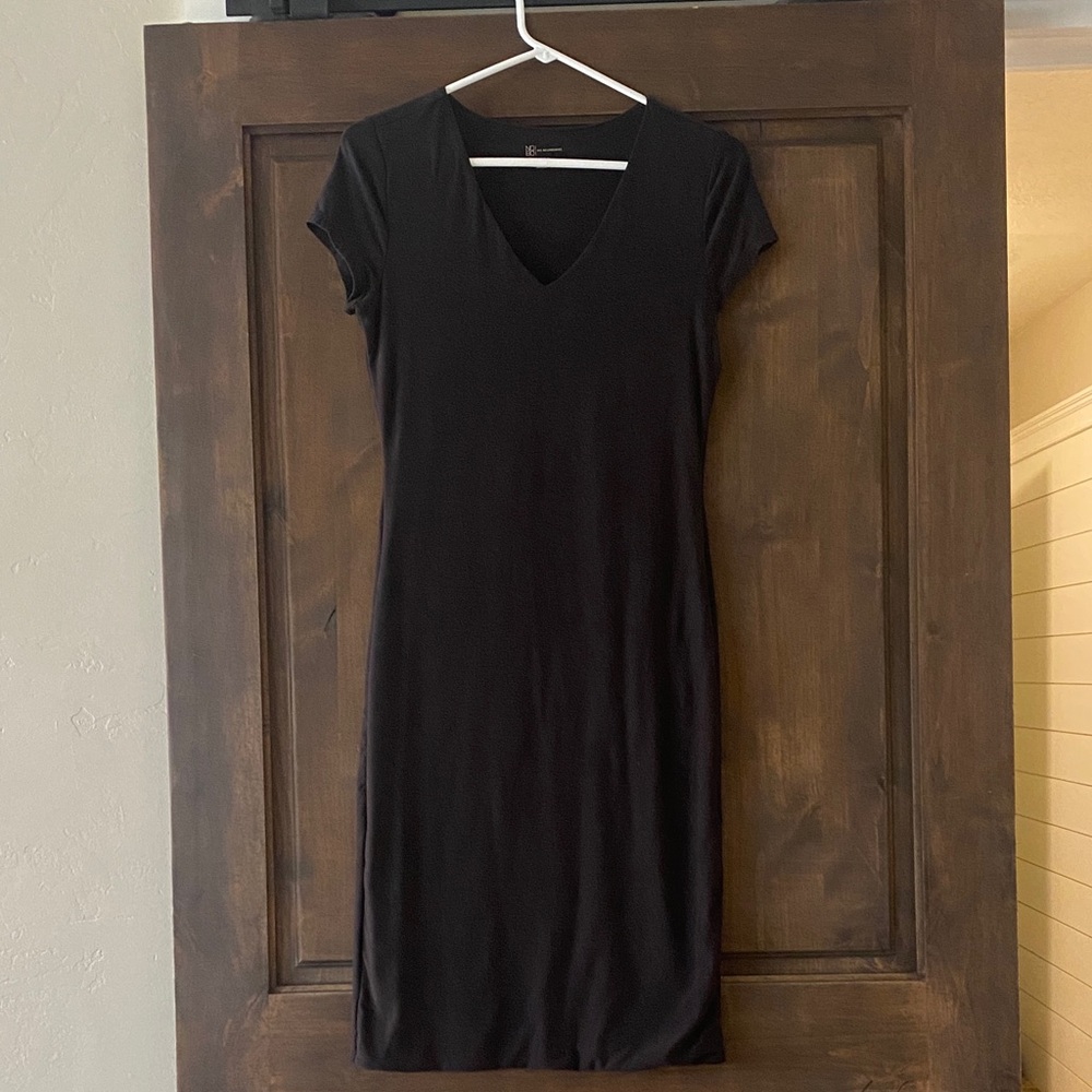 No Boundaries Black Mini Dress